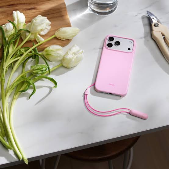 Zyntra™ Beats Style Matte Silicone Case with Wrist Lanyard for iPhone