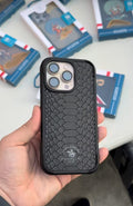 Zyntra™ Santa Barbara Polo & Racquet Club Snake Leather Texture Case for iPhone