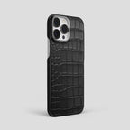 Zyntra™ Luxury Glossy Crocodile Texture Leather Case for iPhone