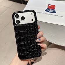 Zyntra™ Luxury Glossy Crocodile Texture Leather Case for iPhone