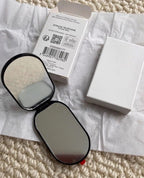 Zyntra™ Dior Style CD Monogram Foldable Makeup Mirror Phone Ring Holder Attachment